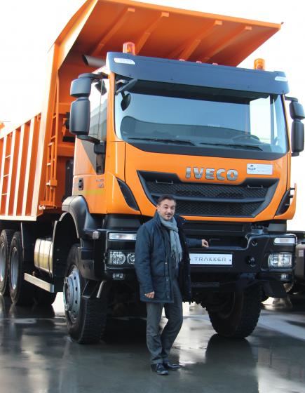 Первый визит нового главы Iveco в России.