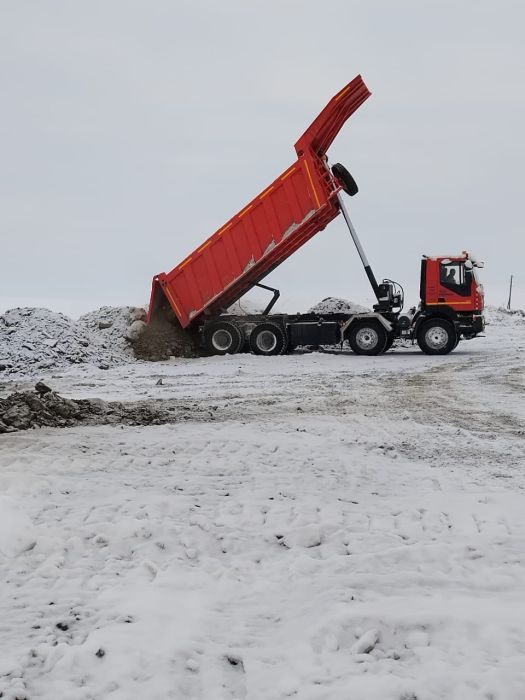 Наши силачи самосвалы АМТ трудятся на Чукотке
