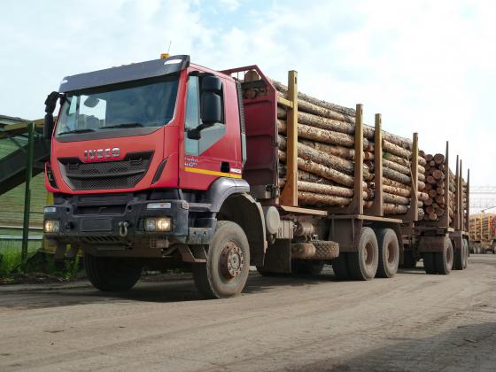 Сортиментовозы «IVECO-АМТ» совершентсвуются.