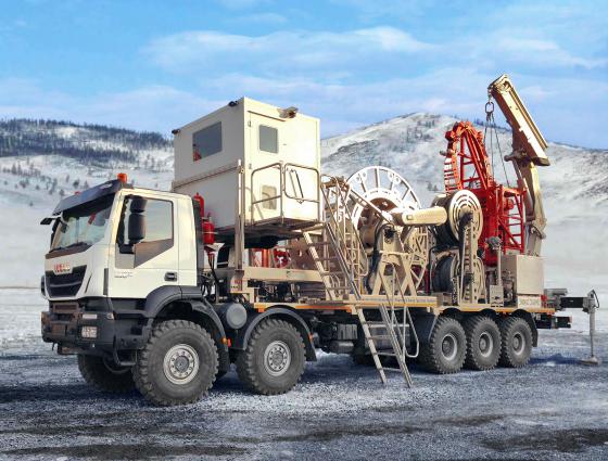 Супершасси IVECO-AMT TRAKKER 10х10