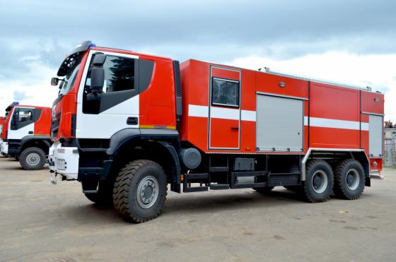 ИСПЫТАНИЯ ПОЖАРНО-СПАСАТЕЛЬНОГО АВТОМОБИЛЯ ПСА 6,0-70 НА БАЗЕ ШАССИ IVECO TRAKKER