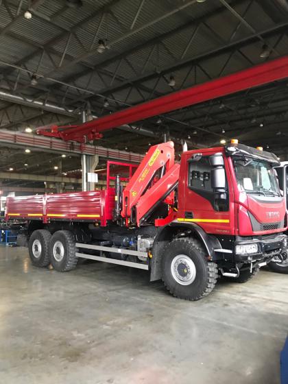 Бортовой Автомобиль rc КМУ PALFINGER на шасси EUROCARGO