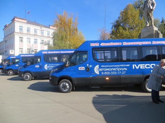 Автобусы и фургоны «DAILY» на метане.