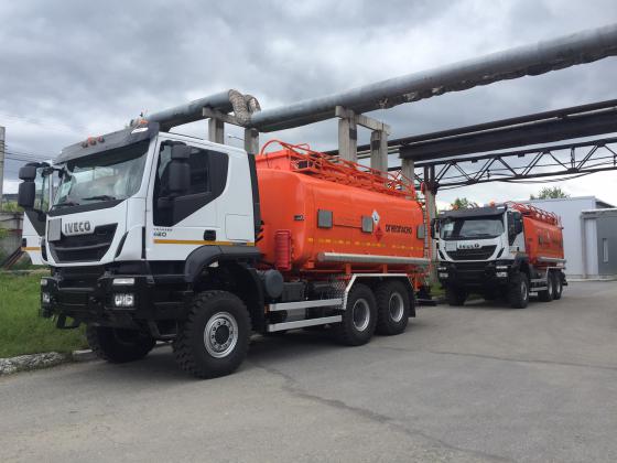 Топливозаправщики IVECO-AMT отправились в Якутию.